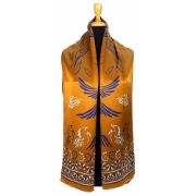 100% pure silk PEGASUS Ancient Greek Scarves Collection 