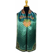 100% pure silk ALCIVIADES Ancient Greek Scarves