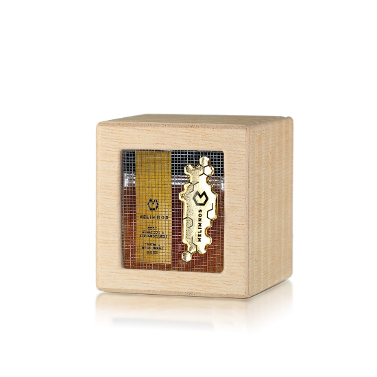 Wooden Gift Box with Wild Herbs & Thyme Honey 120g