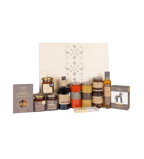 Exclusive Assortment Big Gift Wooden Box Navarino Icons