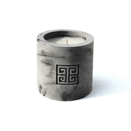 Ydor Concrete Candle Helessence