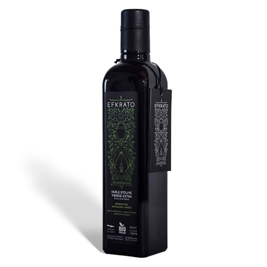 Efkrato Limited Production Organic Early Harvest Olive Oil 500ml