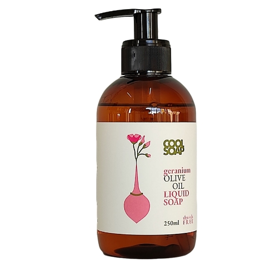 Elements Natural Liquid soap Geranium 250ml