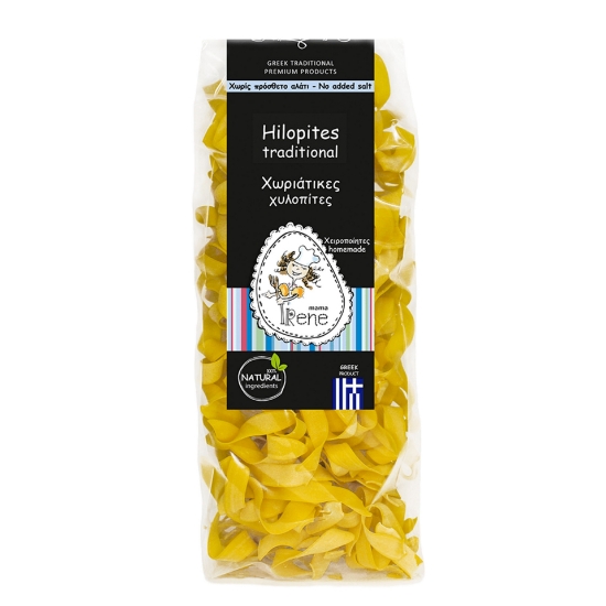 Handmade «Hilopites» traditional country-style pasta Without Salt 400gr