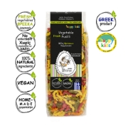 Fussili Pasta with Fresh Vegetables Without Salt 400gr