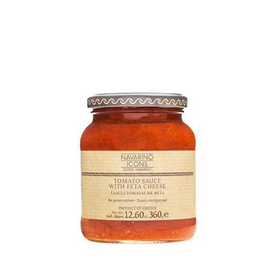 Tomato Sauce with Feta Cheese 360g Navarino Icons