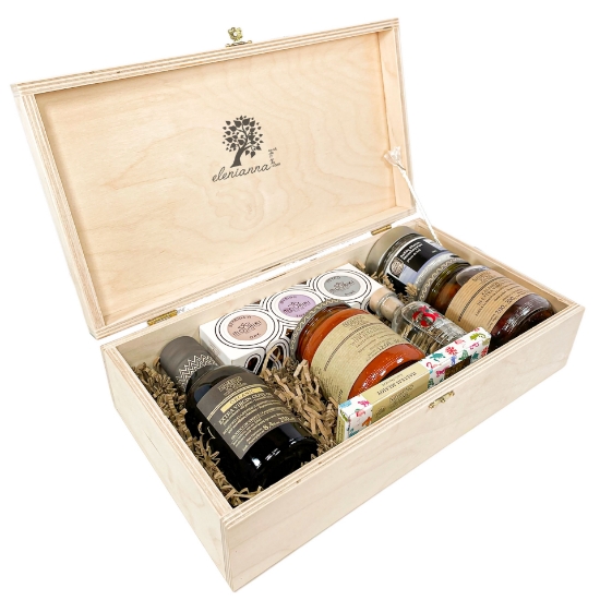 Special Gift of Greece Wooden Gift Box