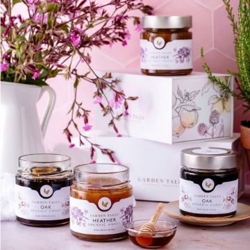 Greek Organic Honey Gift Set 2 x 234g Garden Tales Greek Organic Honey Gift Set 2 x 234g Garden Tales