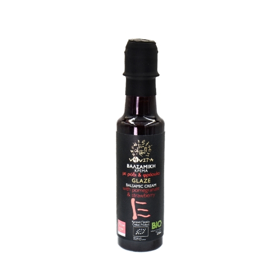 Bio Balsamic Glaze With Pomegranate & Strawberry V4Vita 200ml