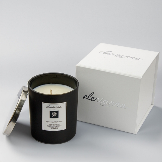 Mykonos Memories: Relive Your Island Getaways with Our Luxurious Candle