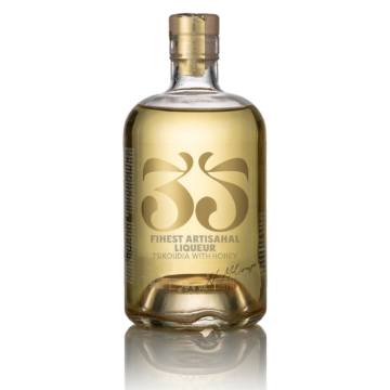 Premium Artisanal Cretan Tsikoudia With Thyme Honey 35N Premium Artisanal Cretan Tsikoudia With Thyme Honey 35N