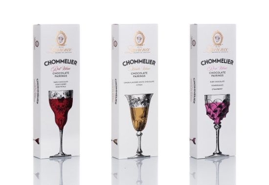 Picture of Chommelier Wine Pairings Chocolate Trio (White, Red & Rosé) – Gourmet Gift Set