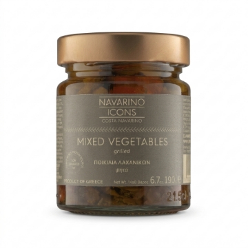 Antipasti - Mixed Vegetables Grilled, 190g Navarino Icons