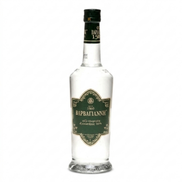 Varvayanni Ouzo Green 70cl - Soft Taste Greek Spirit 42% ABV | Plomari Lesvos Water, Anise Aperitif, Traditional Distillation