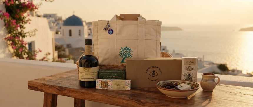 The Art of Gifting: Unveiling Mediterranean Euphoria in a Wicker Basket