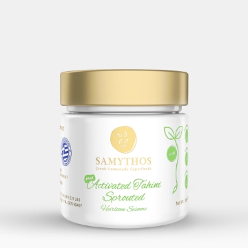 Samynthos MAX Activated Sprouted Raw Tahini, Evros Sesame, 200g