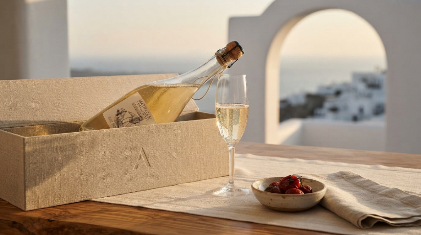 The Art of Sophisticated Gifting: Unveiling Greek Sparkling and Natural Wines