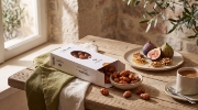 Lazaris Mandola Kumquat – Greek Caramelized Kumquat, 200g on a clean ecommerce background