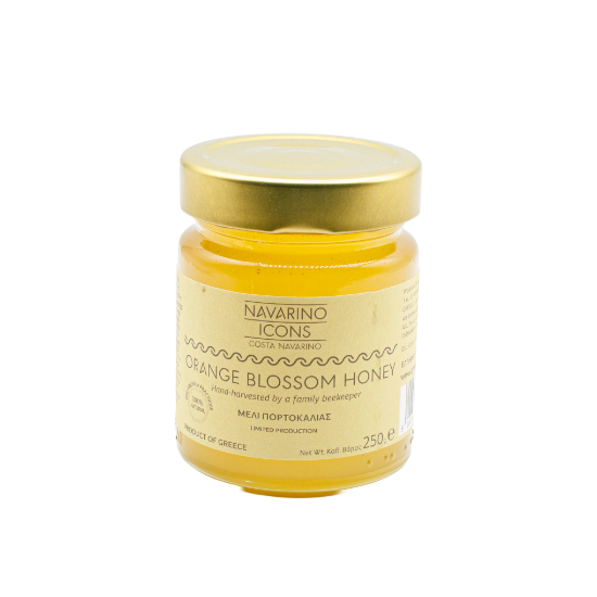 Navarino Icons Orange Blossom Honey, 250g by Navarino Icons - Primary product photo